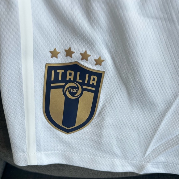 Puma Authentic Italy Italia National Team White Soccer Shorts Men’s Sz: XL - Picture 2 of 5